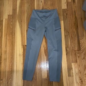 WORN ONCE Grey Old Navy Active Leggings
